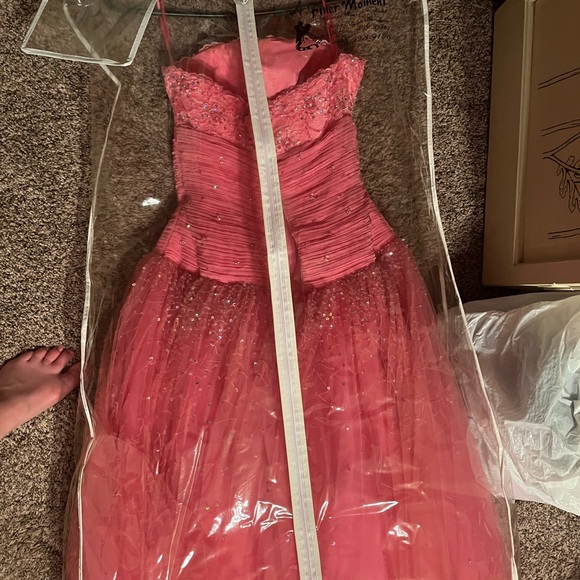 Alyce Pink Prom Dress - Picture 3 of 6
